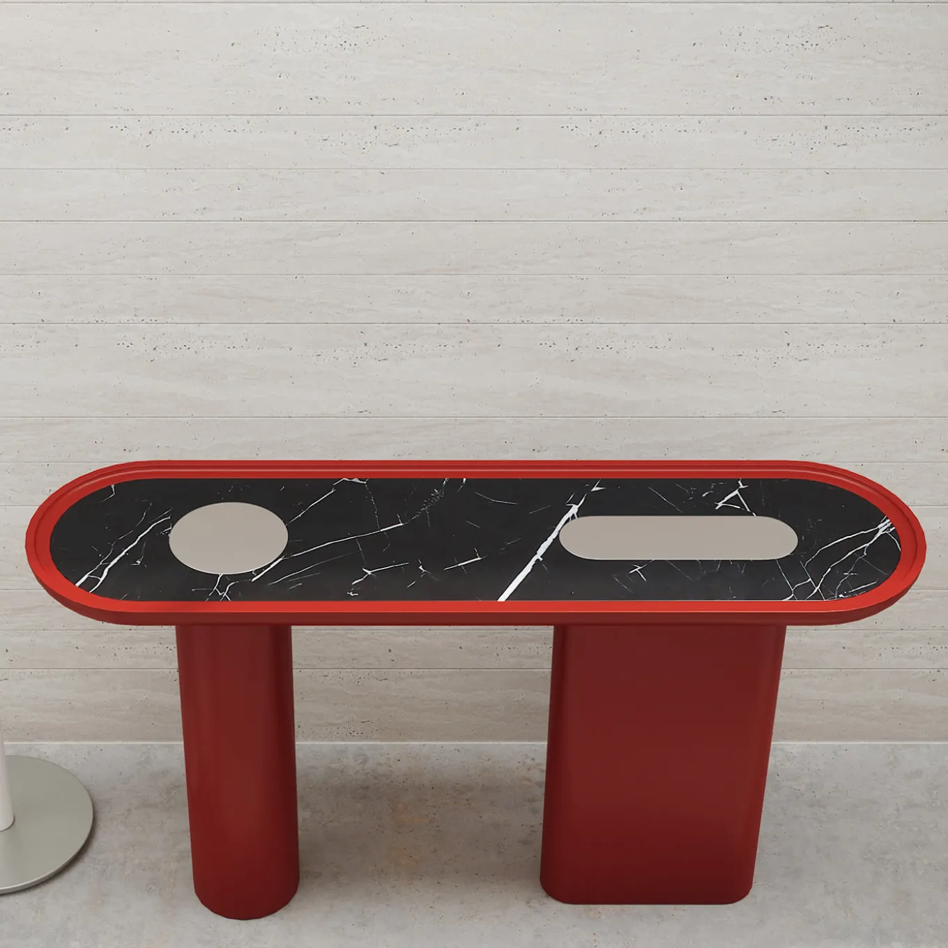 Creta Coral Red Console