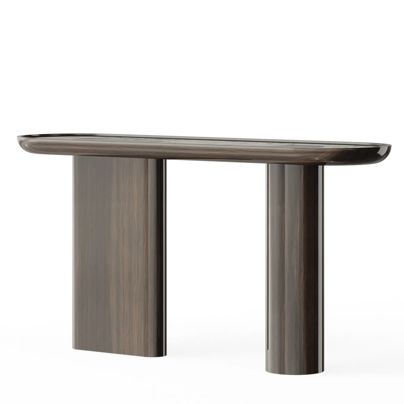 Creta Eucalyptus Wood Console