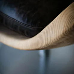 Creus Revolving Cedar Armchair by Pininfarina