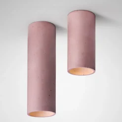 Cromia Large Burgundy Ceiling Lamp