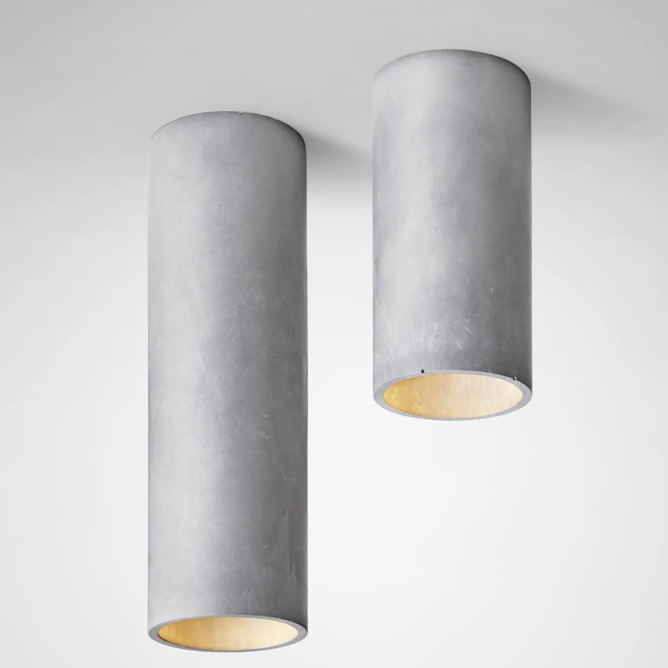 Cromia Large Gray Ceiling Lamp