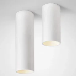 Cromia Large White Ceiling Lamp