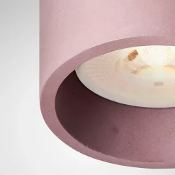 Cromia Small Burgundy Ceiling Lamp