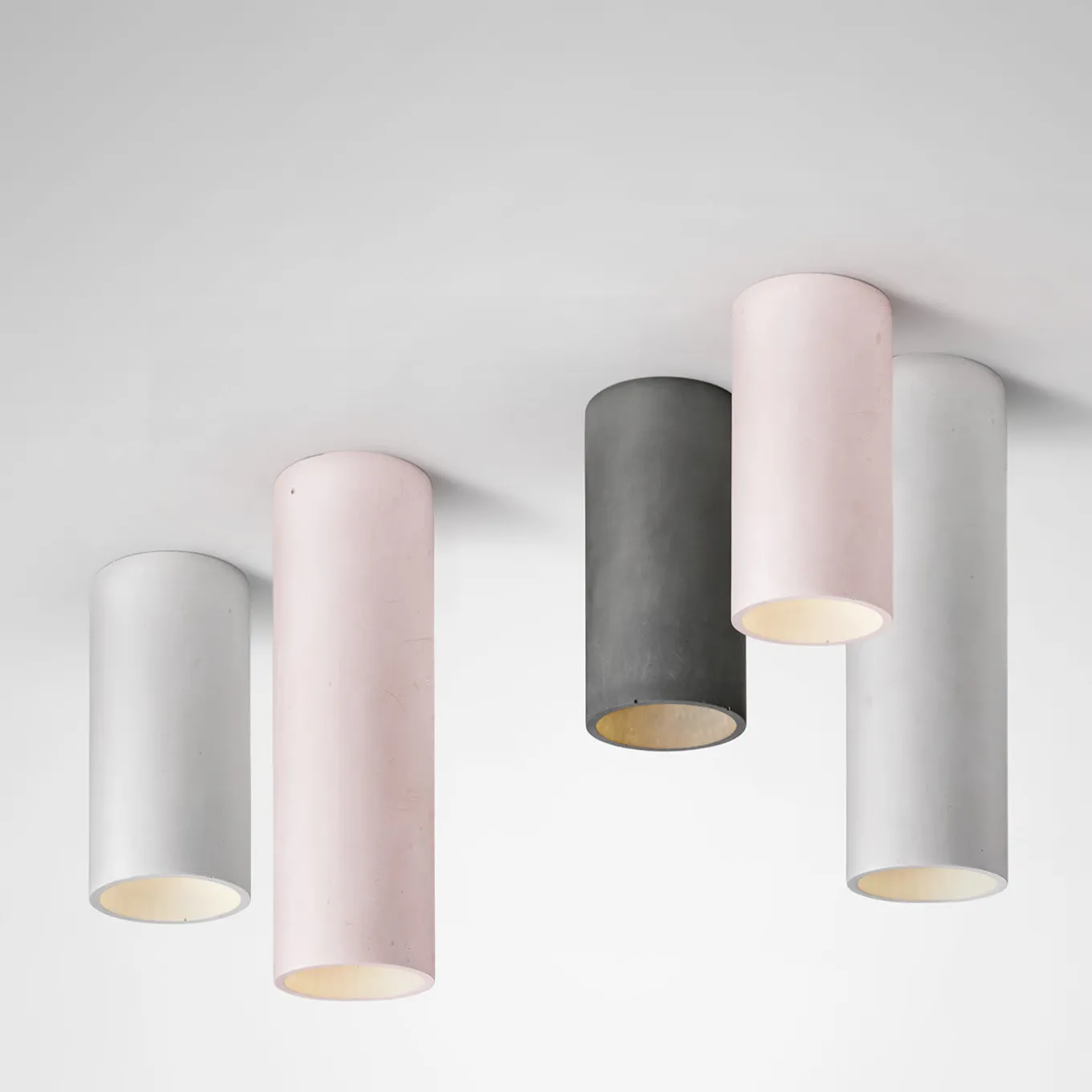 Cromia Small Dark-Gray Ceiling Lamp