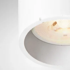 Cromia Small White Ceiling Lamp