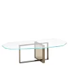 Cross Bar Coffee Table