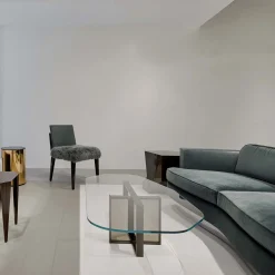 Cross Bar Coffee Table