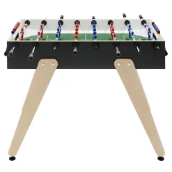 Cross Outdoor Black Foosball Table by Basaglia + Rota Nodari