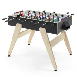 Cross Outdoor Black Foosball Table by Basaglia + Rota Nodari