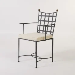 Crossweave Cushioned Chair