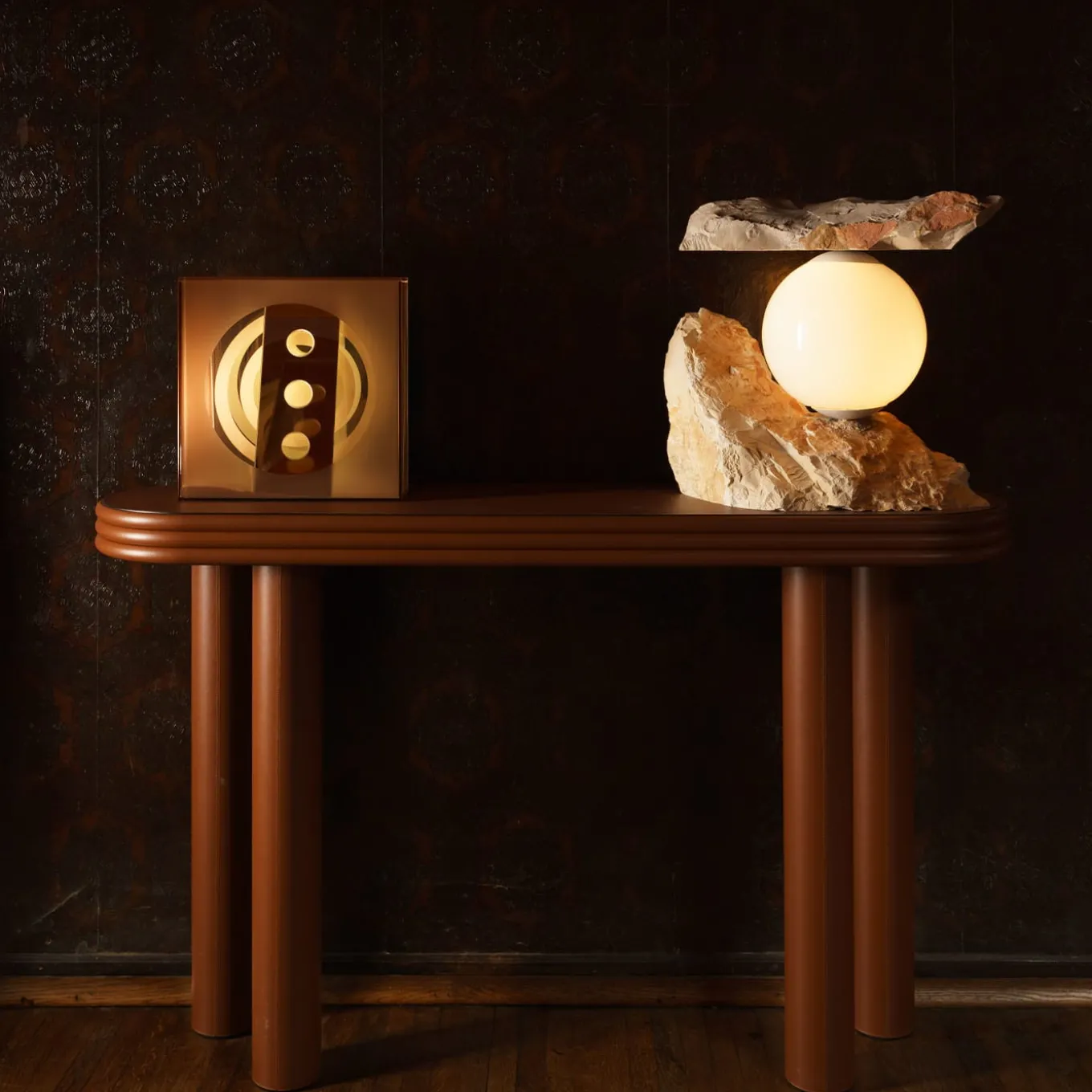 Crosta Table Lamp by Sissy Daniele