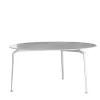 Cruise Alu White Dining Table by Ludovica & Roberto Palomba