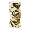 Crumpled Gold Aluminium Stool #2