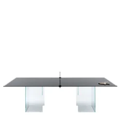 Crystal Black Ping Pong Table