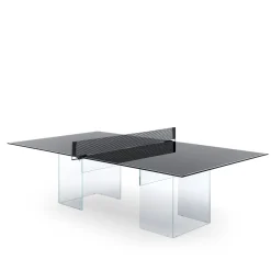 Crystal Black Ping Pong Table