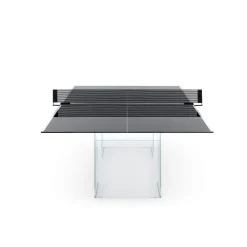 Crystal Black Ping Pong Table
