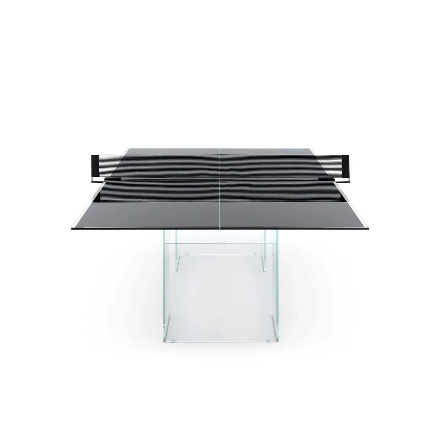 Crystal Black Ping Pong Table