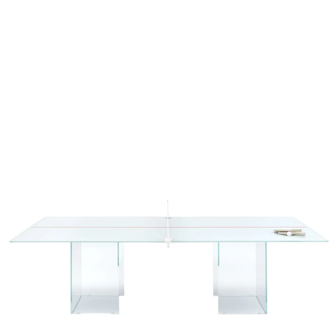 Crystal White Ping Pong Table