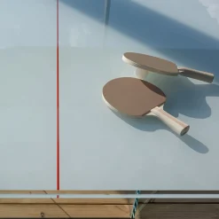 Crystal White Ping Pong Table