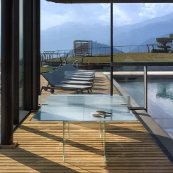 Crystal White Ping Pong Table