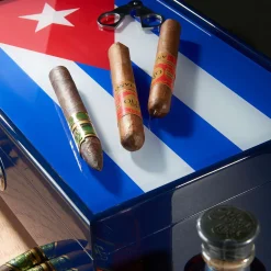 Cuba-inspired Blue Humidor (Special Club Edition)