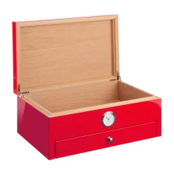 Cuba-inspired Red Humidor (Special Club Edition)