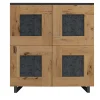 Cube Cenere Ash Wood Cabinet