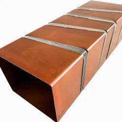 Cubica Corten Steel Bench