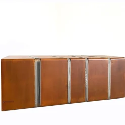 Cubica Corten Steel Bench