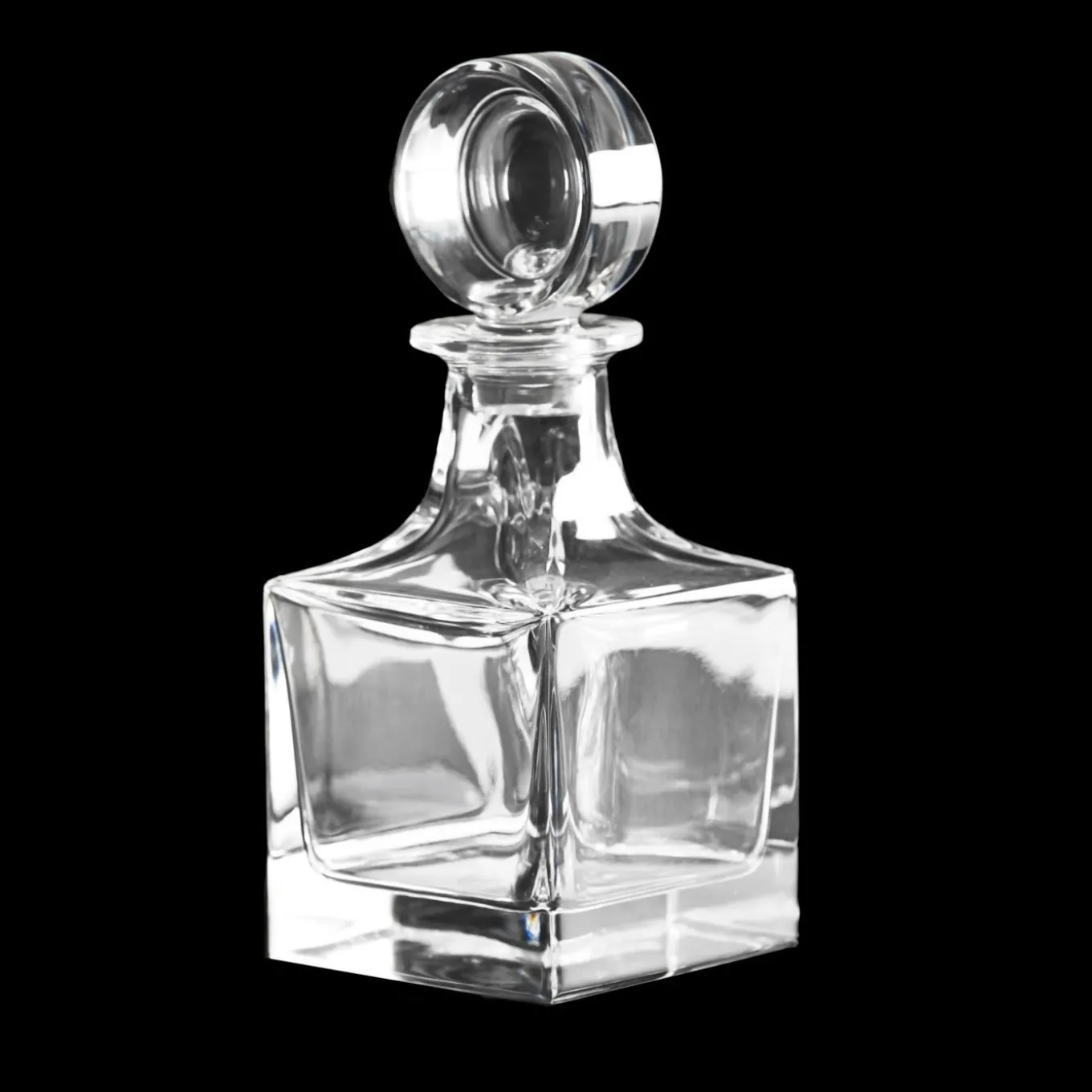 Cubo Crystal Whisky Bottle