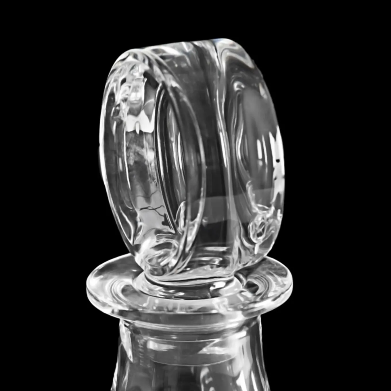 Cubo Crystal Whisky Bottle