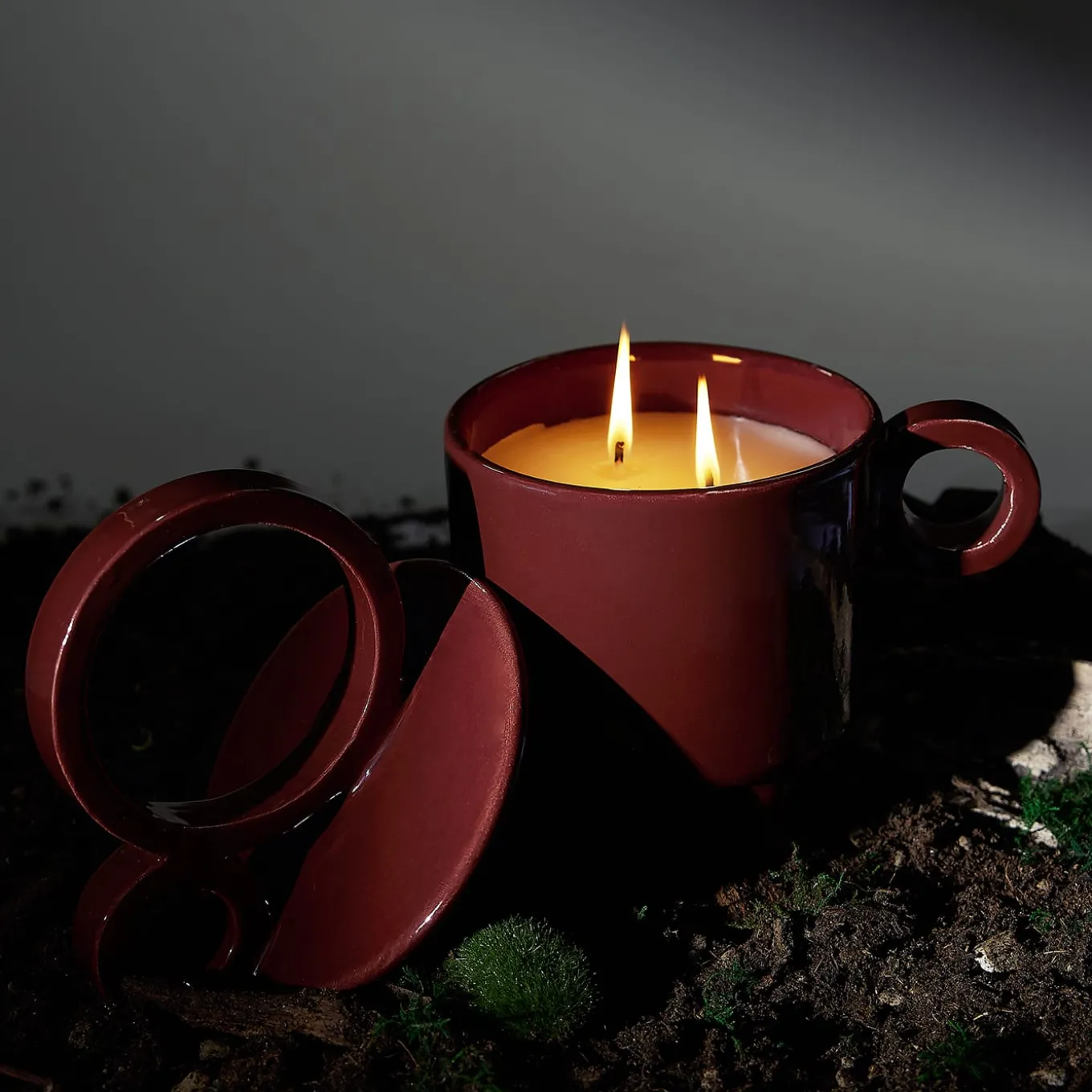 Cup Terra Ceramic Candle