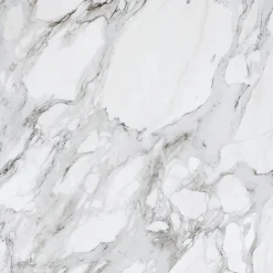 Curl Armchair in White Carrara Marble by Gritti Rollo