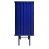 Curl Electric Blue MDF Cabinet
