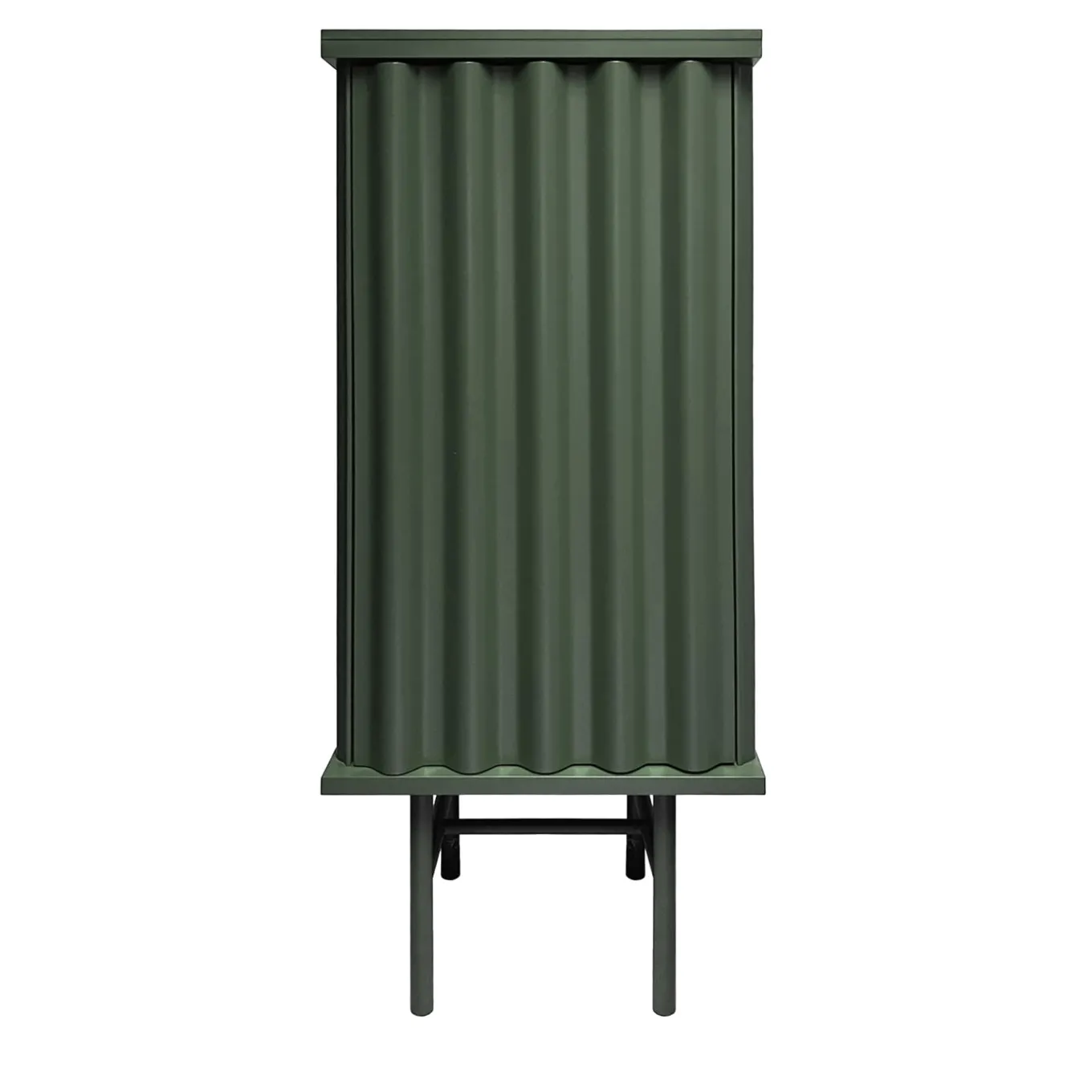 Curl Rosemary Green MDF Cabinet