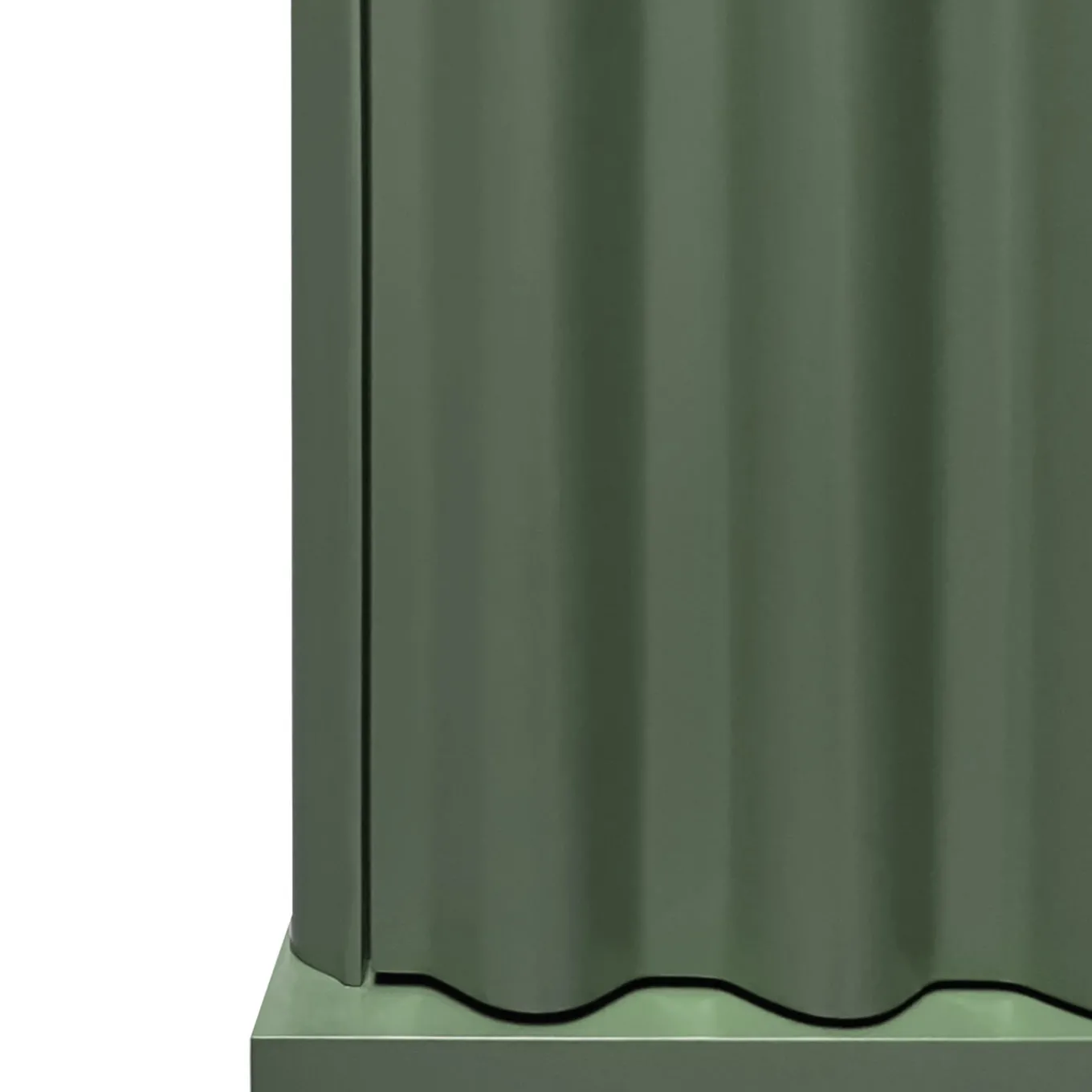 Curl Rosemary Green MDF Cabinet