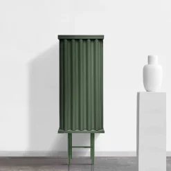Curl Rosemary Green MDF Cabinet