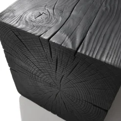 Curve Volcano-Black Bench by Brodie Neill