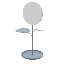 Custode Baby-Blue Jewelry Stand with Mirror