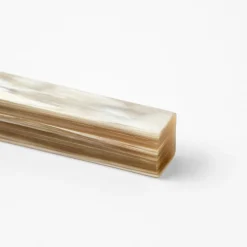 Cutlery Rest in White Blond Natural Horn 6 pcs