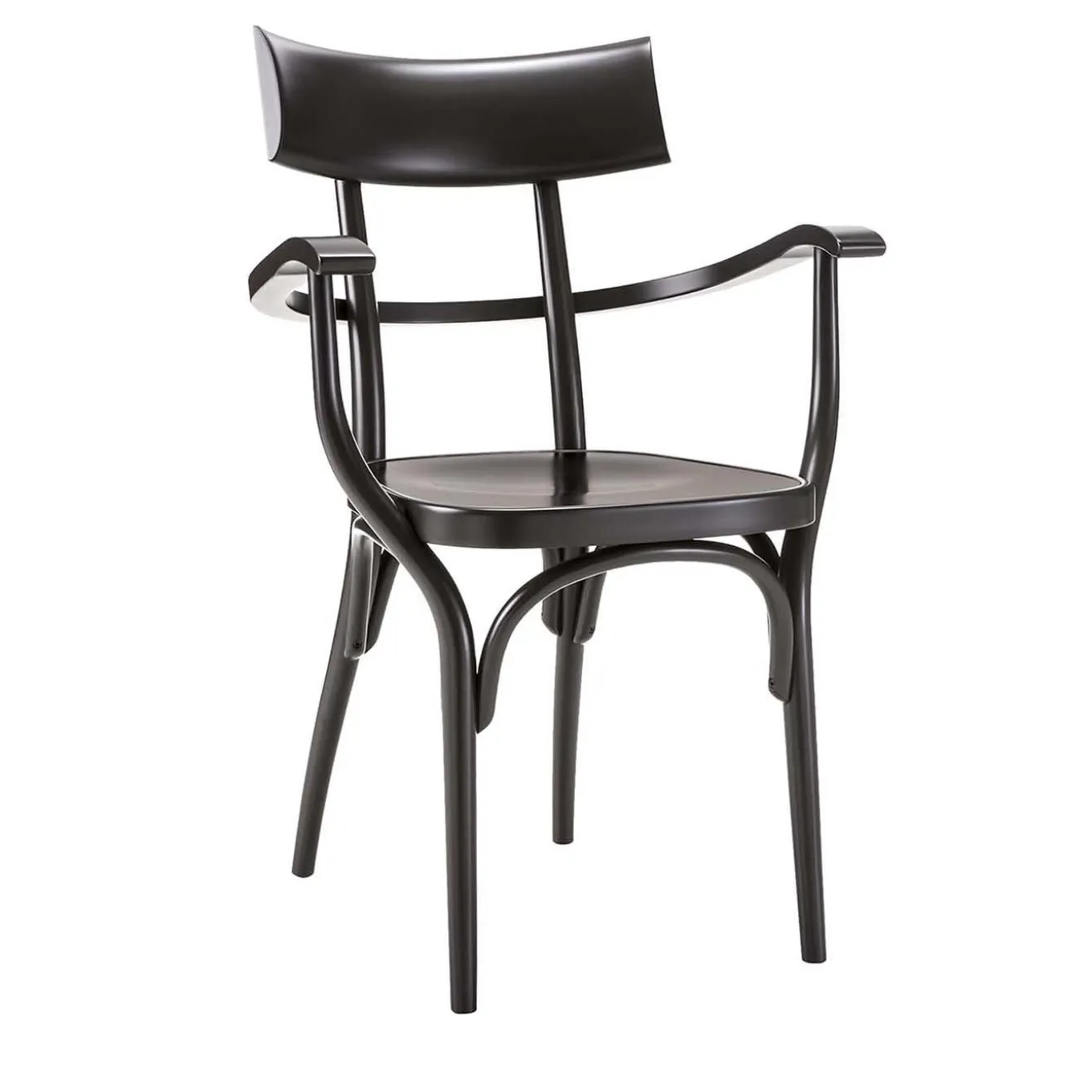 Czech Black Chair by Hermann Czech