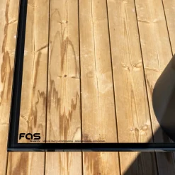 Dada Glass Black Ping Pong Table