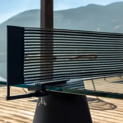 Dada Glass Black Ping Pong Table