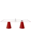 Dada Outdoor Red Ping Pong Table by Basaglia + Rota Nodari
