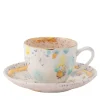 Dafne Set of Two Coffee Cups & Saucer