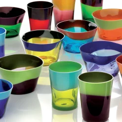 Dandy Small Gray & Green Bowl by Stefano Marcato