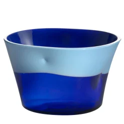 Dandy Small Light-Blue & Blue Bowl by Stefano Marcato