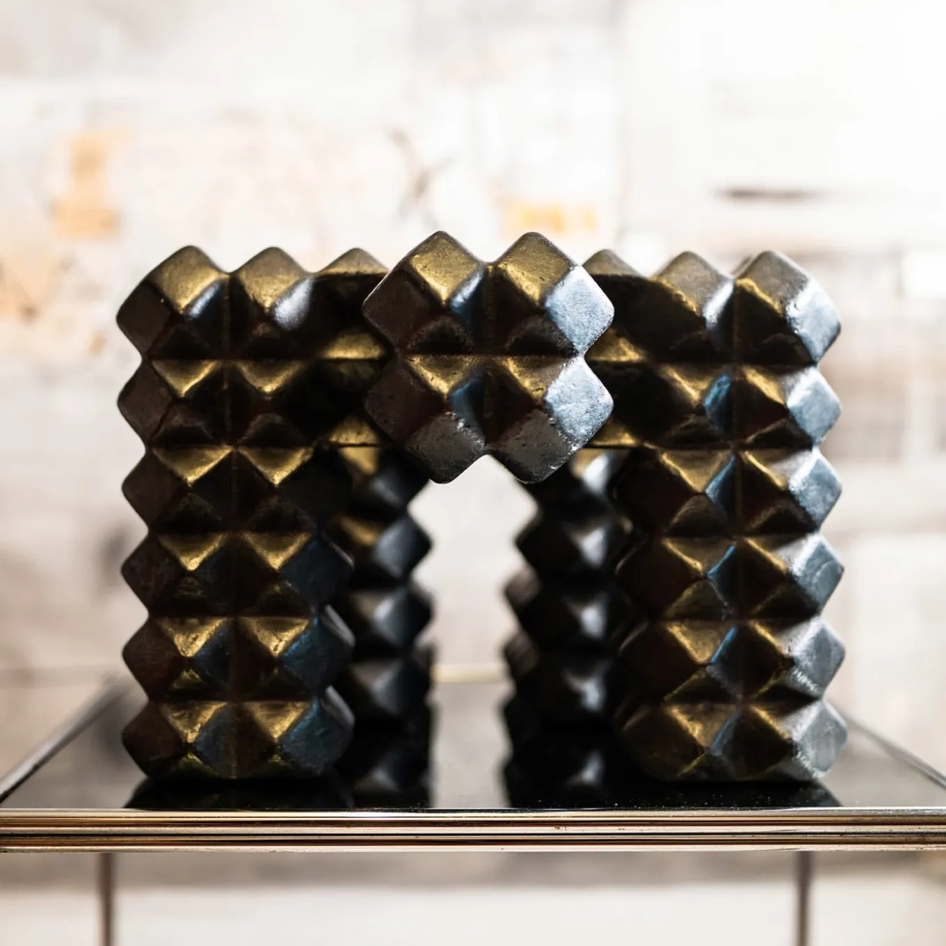 Dark Prono Cubic Sculpture