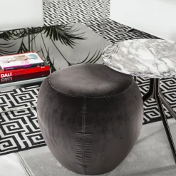 Dark Snoop Pouf