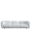 Daytona White Sofa by Giuseppe Bavuso